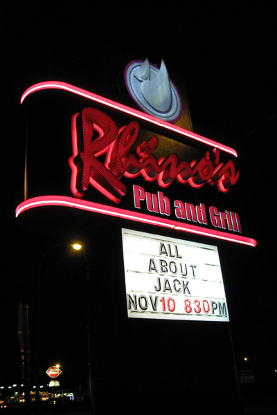 Rhino's Pub - Nov 2007